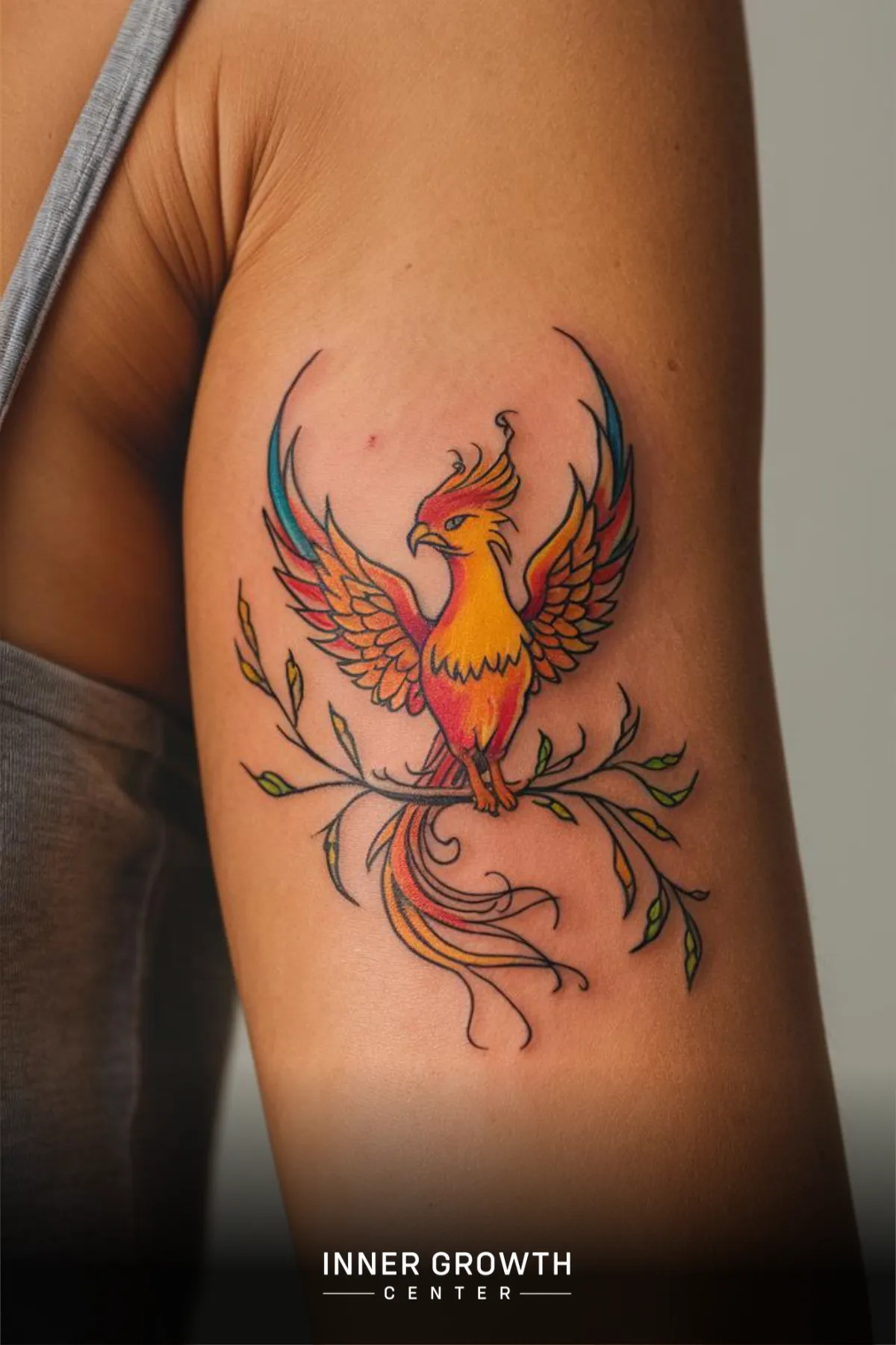 The phoenix tattoo