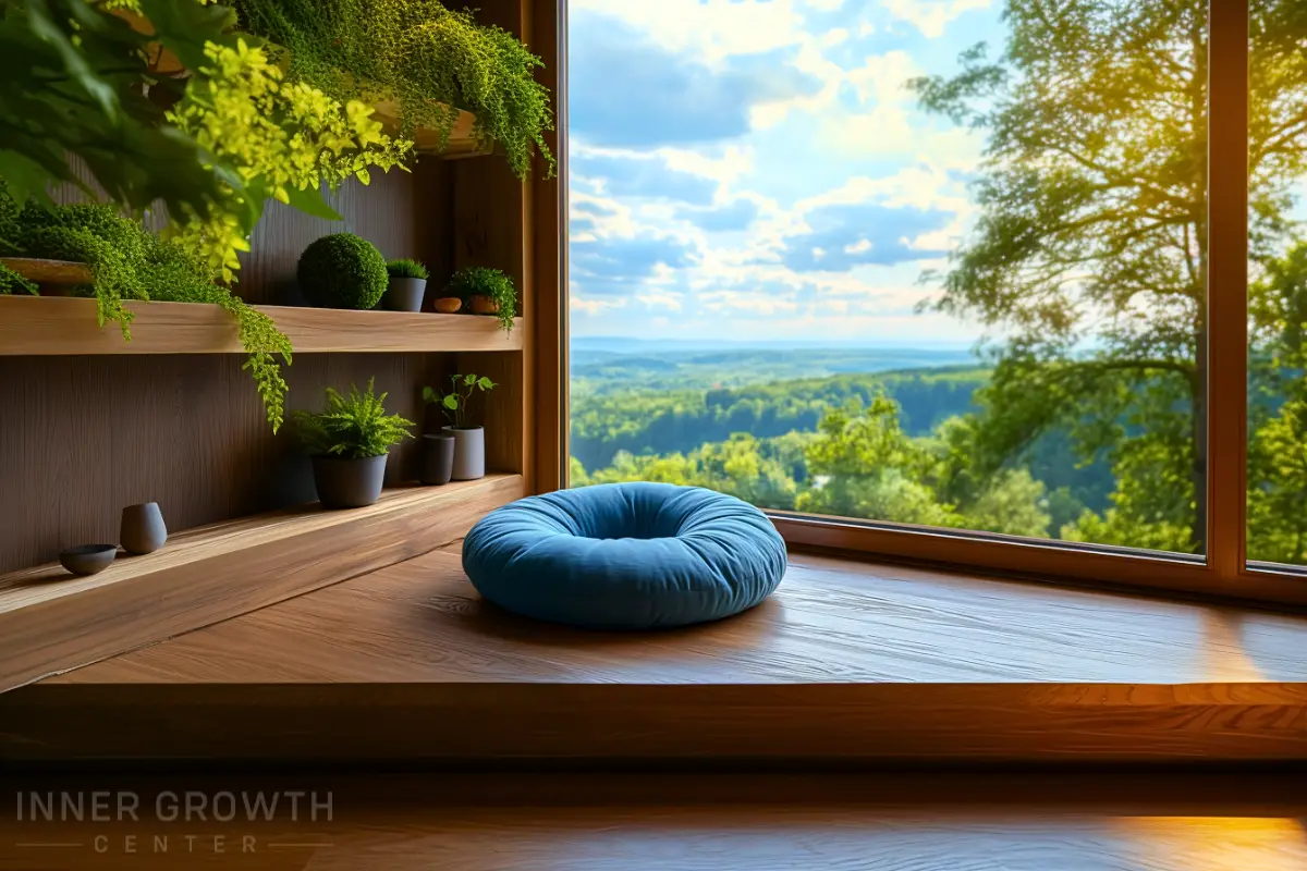 Meditation corner ideas for small spaces.